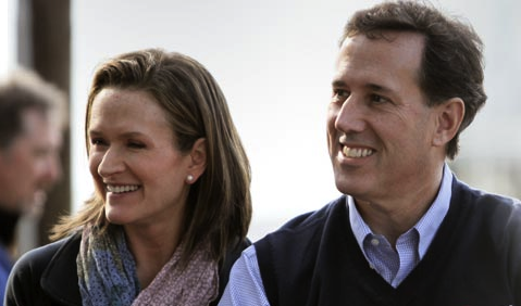Rick i Karen Santorum