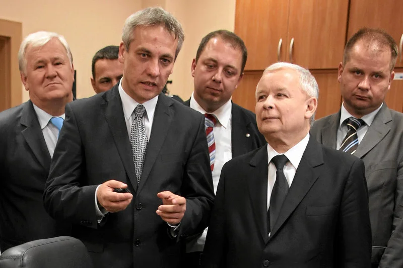 Jerzy Szmit i Jarosław Kaczyński
