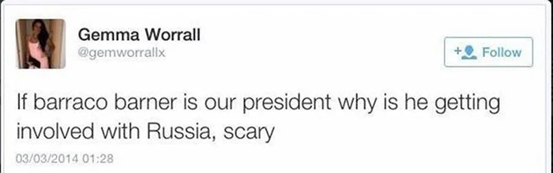 Słynny tweet na temat Barraco Barnera