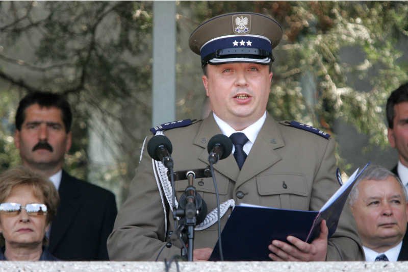 Szef BOR płk Andrzej Pawlikowski zrzucał winę za wypadek Andrzeja Dudy na poprzedników. Zdjęcie z 2007 roku.