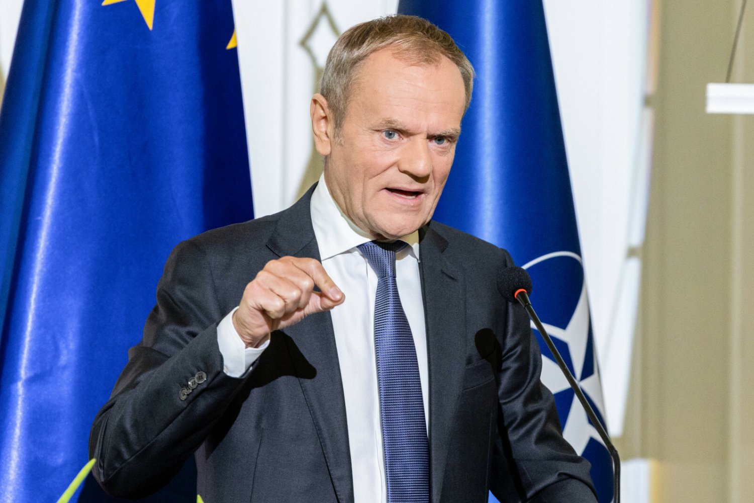 Lider PO Donald Tusk