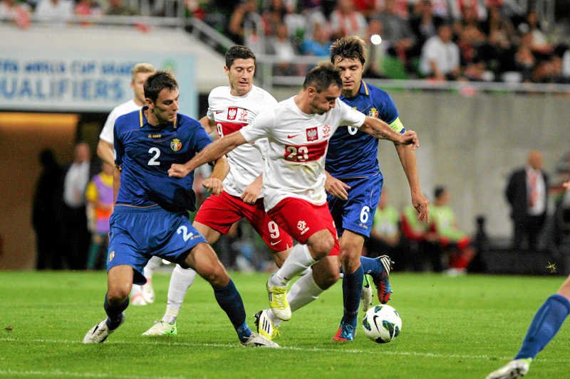 KRRiT skarży Cyfrowy Polsat za pokazanie w PPV m.in. meczu Polska – Mołdawia (na zdjęciu).