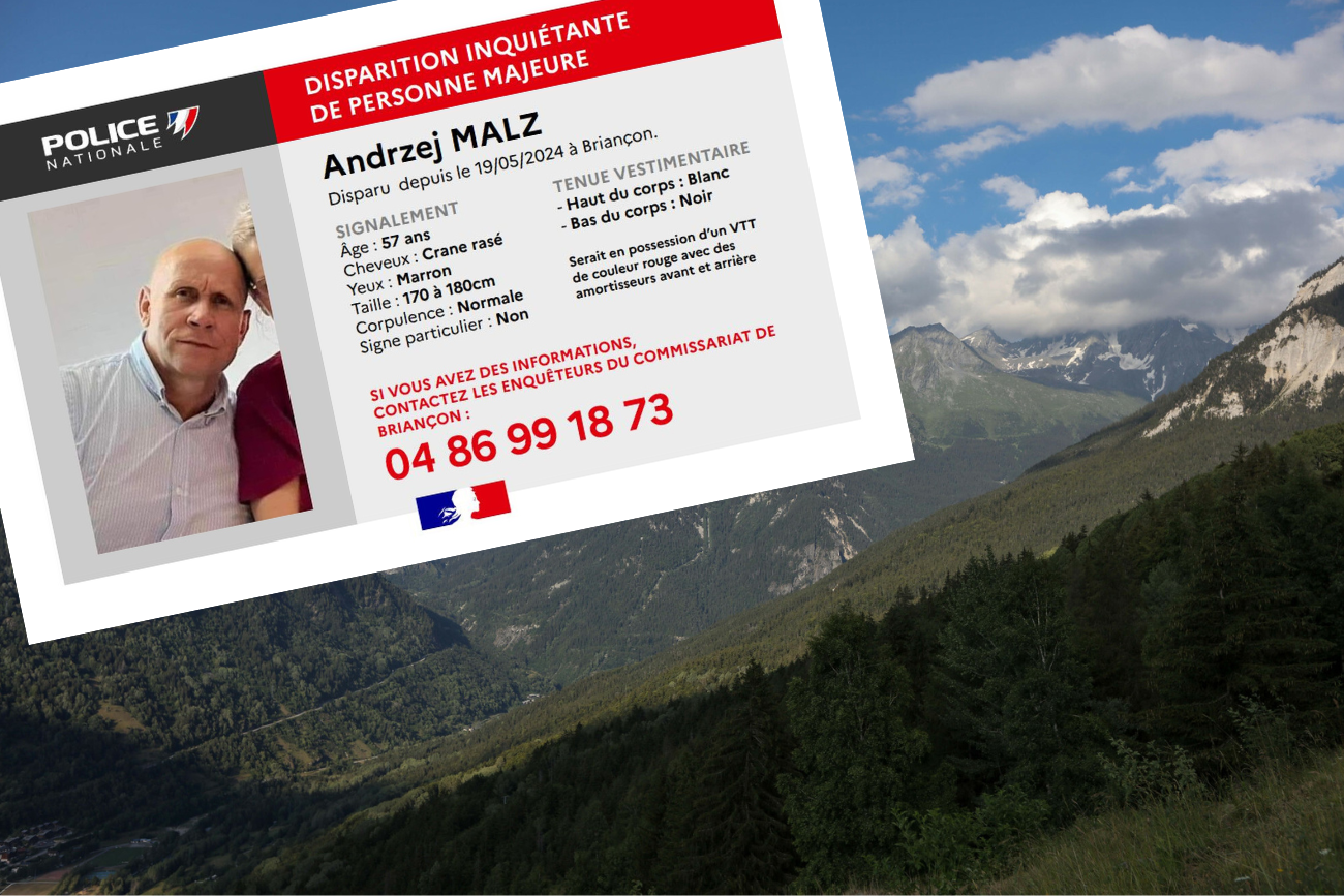 Andrzej Małż zaginął we Francji. Znaleziono rower 57-letniego Polaka