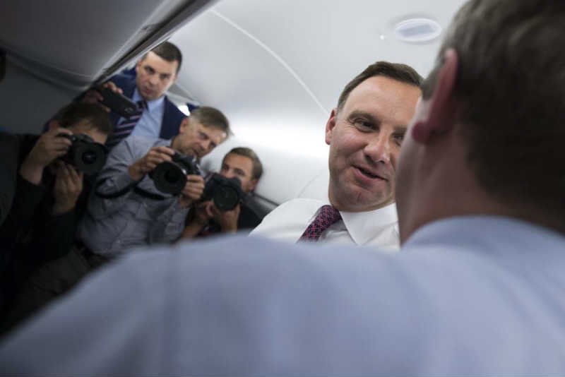 Andrzej Duda nie zabiera na wyjazdy zagraniczne dziennikarzy z mediów, które piszą o nim krytycznie.