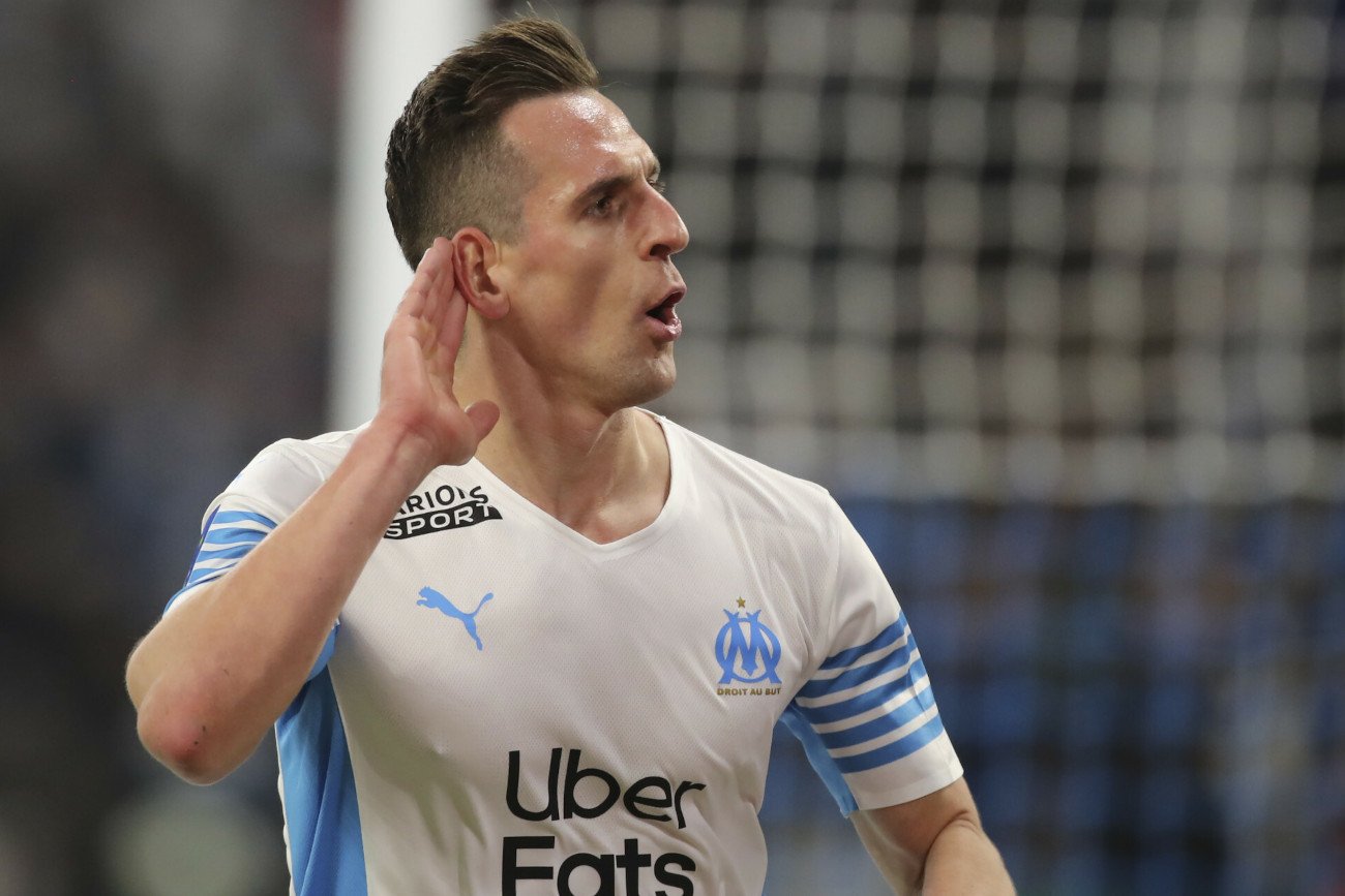 Arkadiusz Milik w meczu z Angers zdobył hat-tricka zachwycając kibiców Olympique Marsylia.