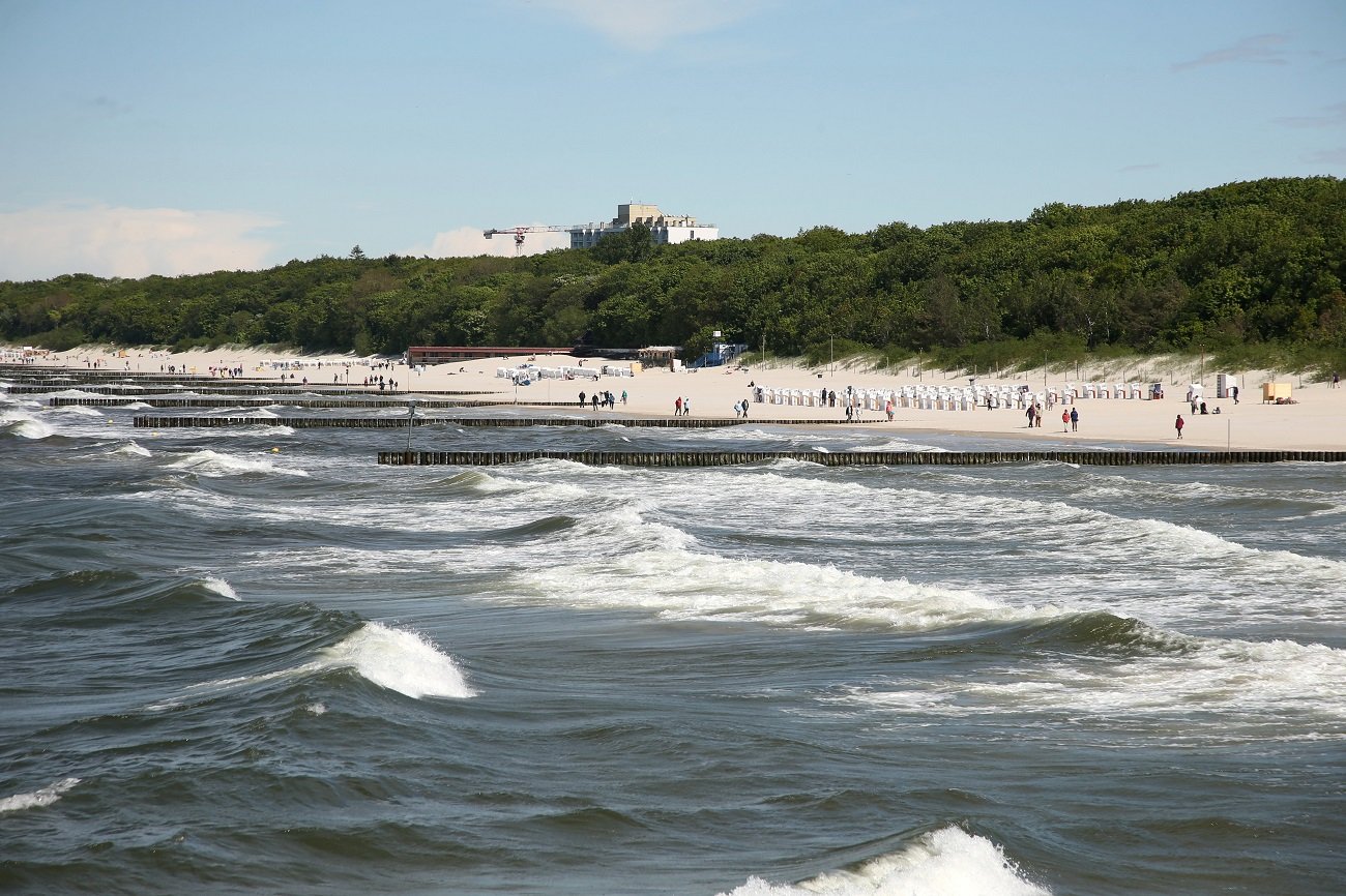 Na Bałtyku pojawiły się trąby wodne.