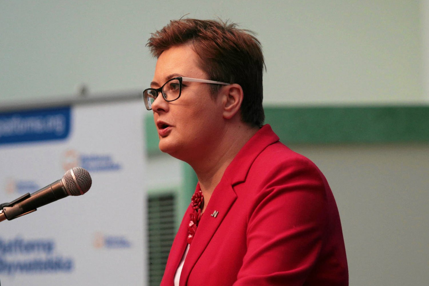 Katarzyna Lubnauer od roku stoi na czele Nowoczesnej.