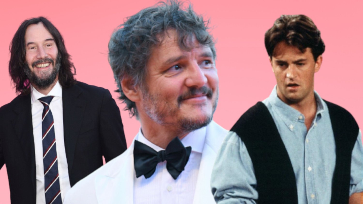 jakich facetów lubią kobiety? Pedro Pascal Keanu Reeves, Pedro Pascal, Chandler Bing