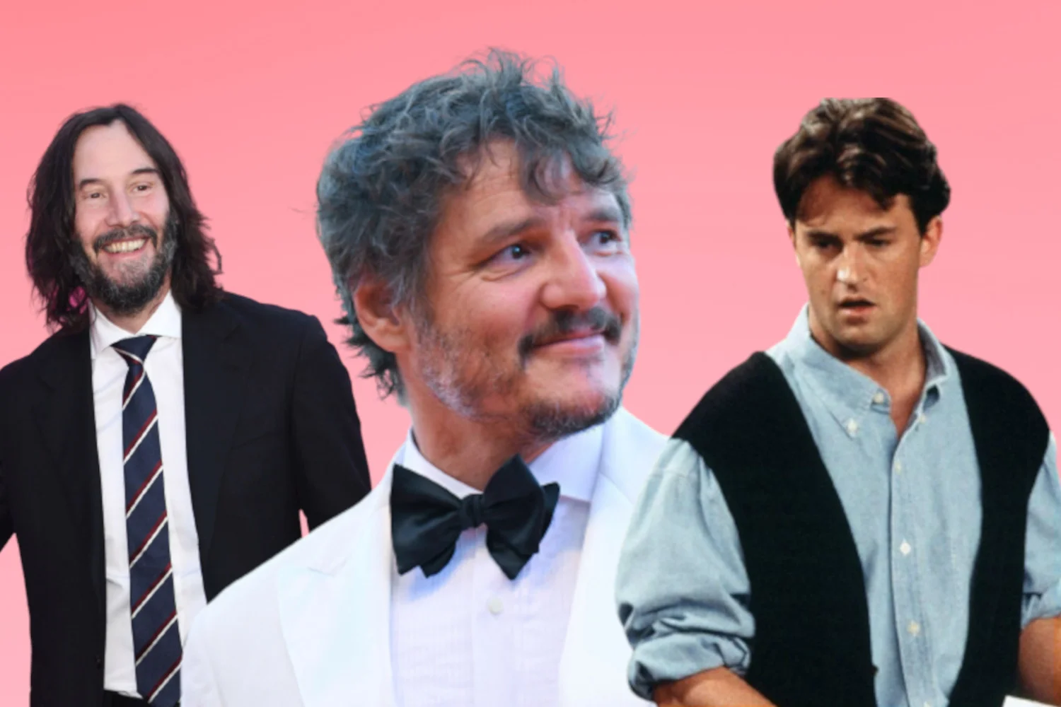 jakich facetów lubią kobiety? Pedro Pascal Keanu Reeves, Pedro Pascal, Chandler Bing