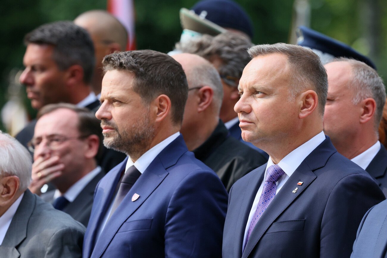 Rafał Trzaskowski i Andrzej Duda.