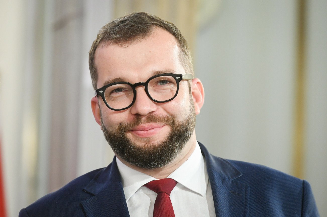 Minister rolnictwa Grzegorz Puda.
