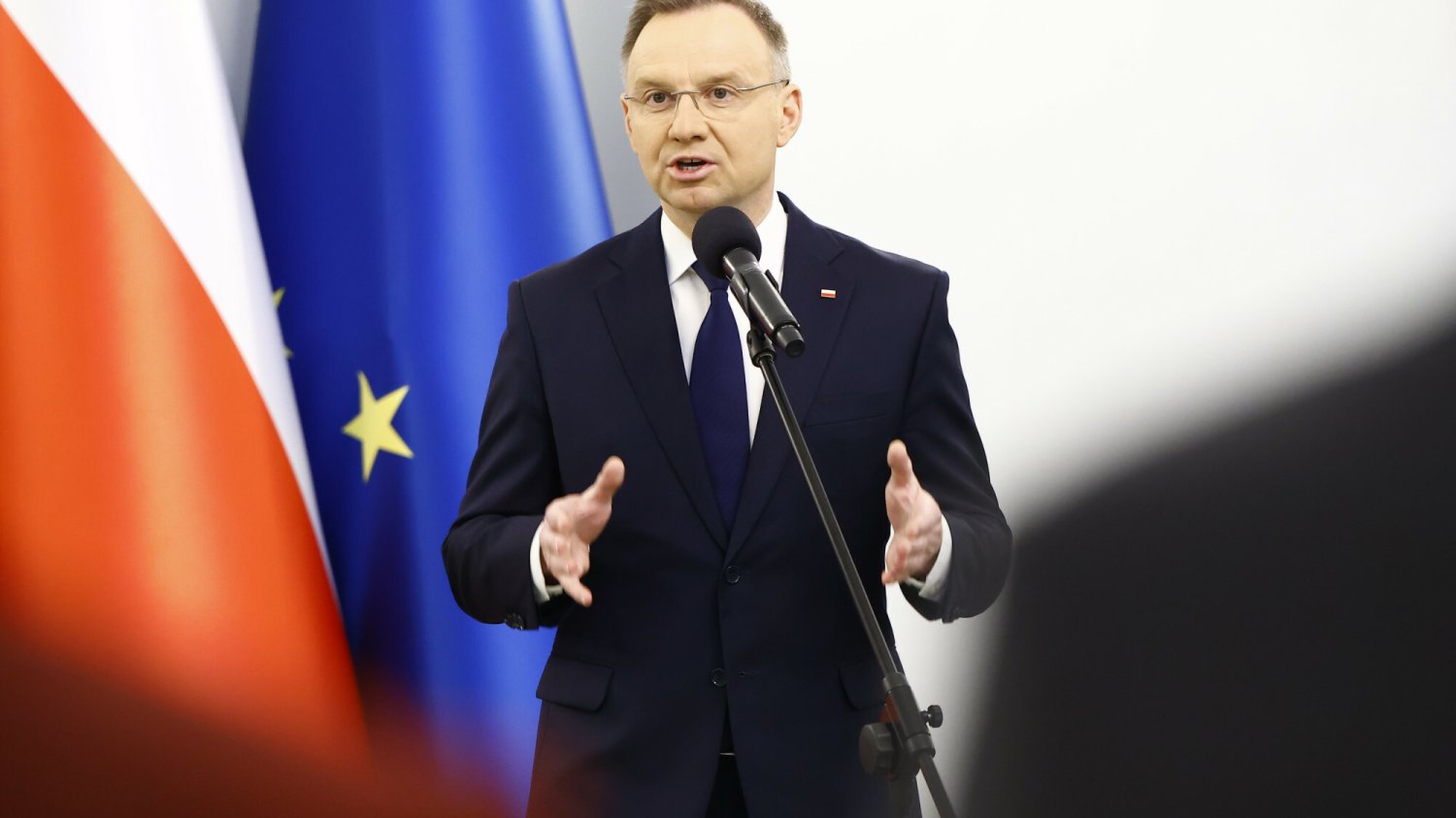 Andrzej Duda w Pałacu Prezydenckim