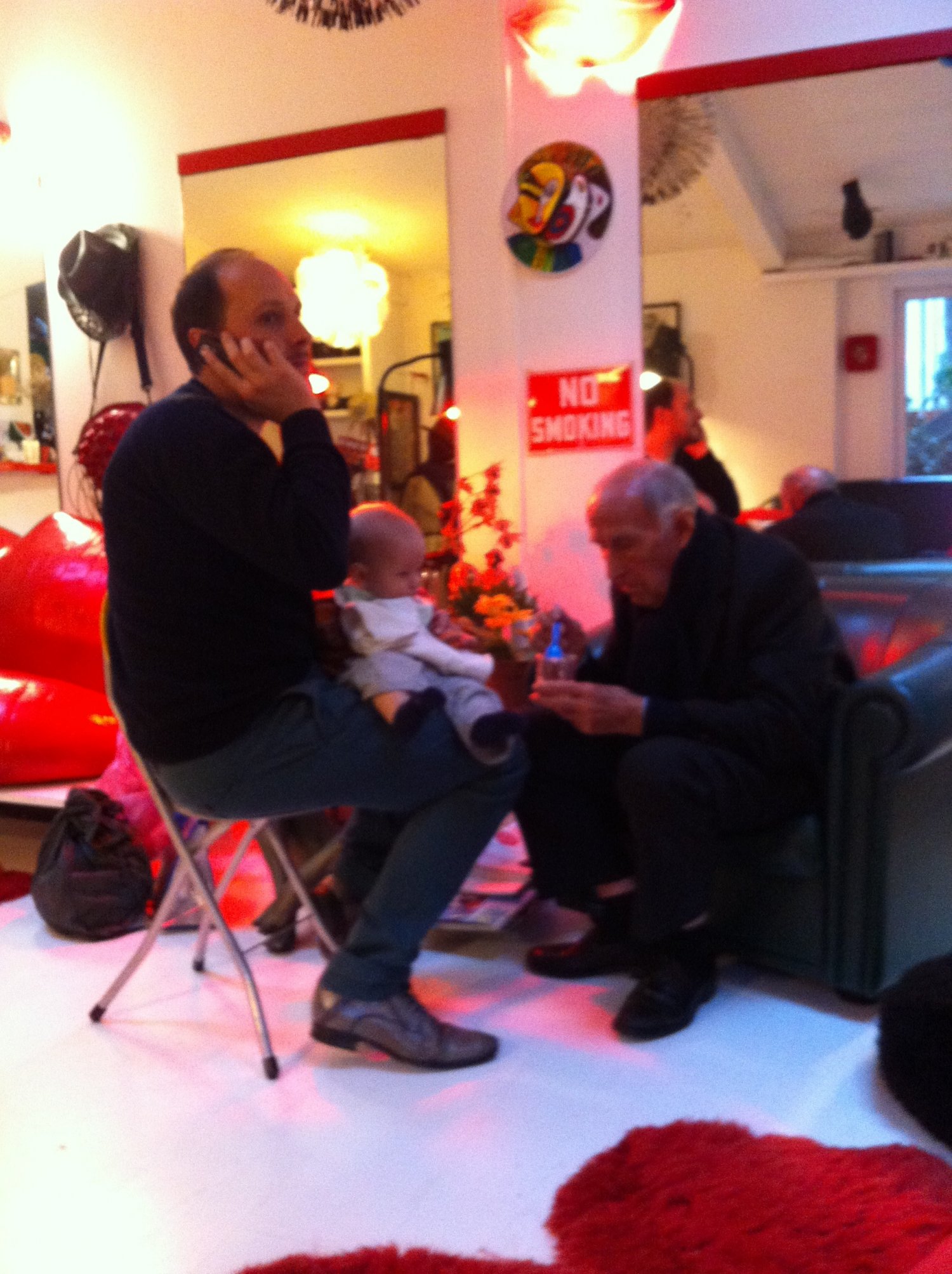 Mój wnuczek, jego tata i dziadek - czyli trzech panów Bizzini