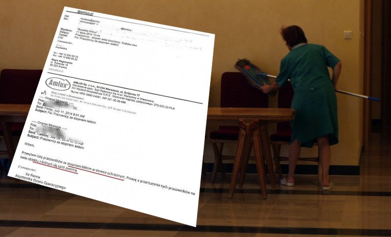 "Przerzucali" niepełnosprawnych pracowników na najcięższe obiekty, aby sami odeszli? Minister zleca kontrolę w Amlux