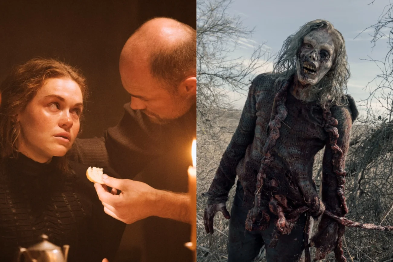(Lewo) "Lore"; (prawo) "Fear The Walking Dead".
