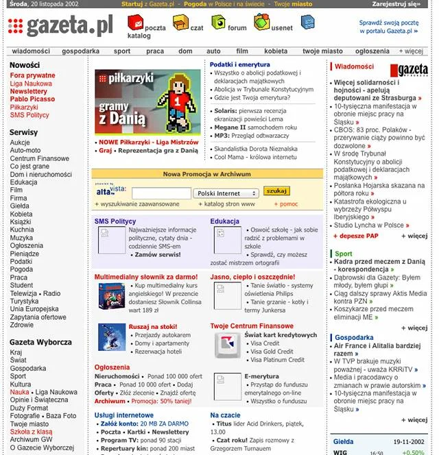 20 listopada 2002 roku