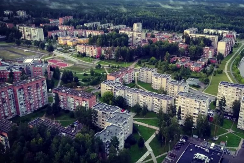 Atomowe miasto. Wisaginia na Litwie.