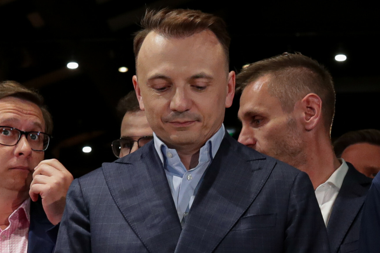 Dziwne zachowanie Łukasza Gibały. "Rezygnuje z naszego zaproszenia".