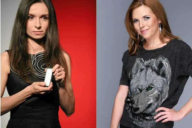 Marta Kaczyńska i Ola Kwaśniewska