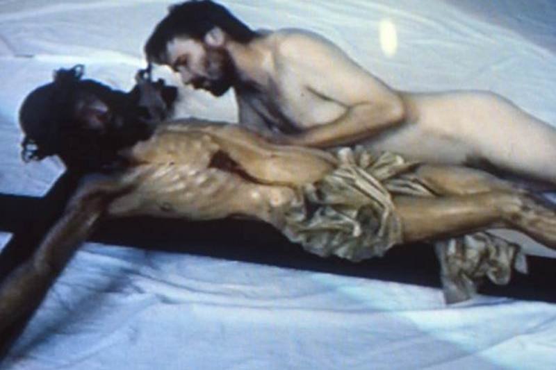 Jacek Markiewicz, 1993, kadr z filmu "Adoracja
Chrystusa"