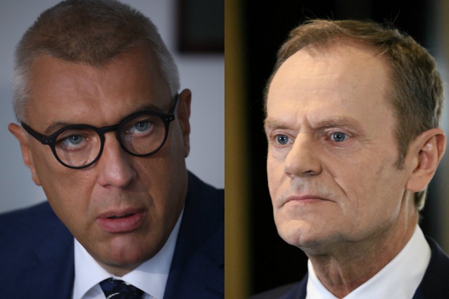 Donald Tusk stanął w obronie Romana Giertycha i poprosił innych o to samo po tym, jak mecenas zakpił z Izby Dyscyplinarnej Sądu Najwyższego.
