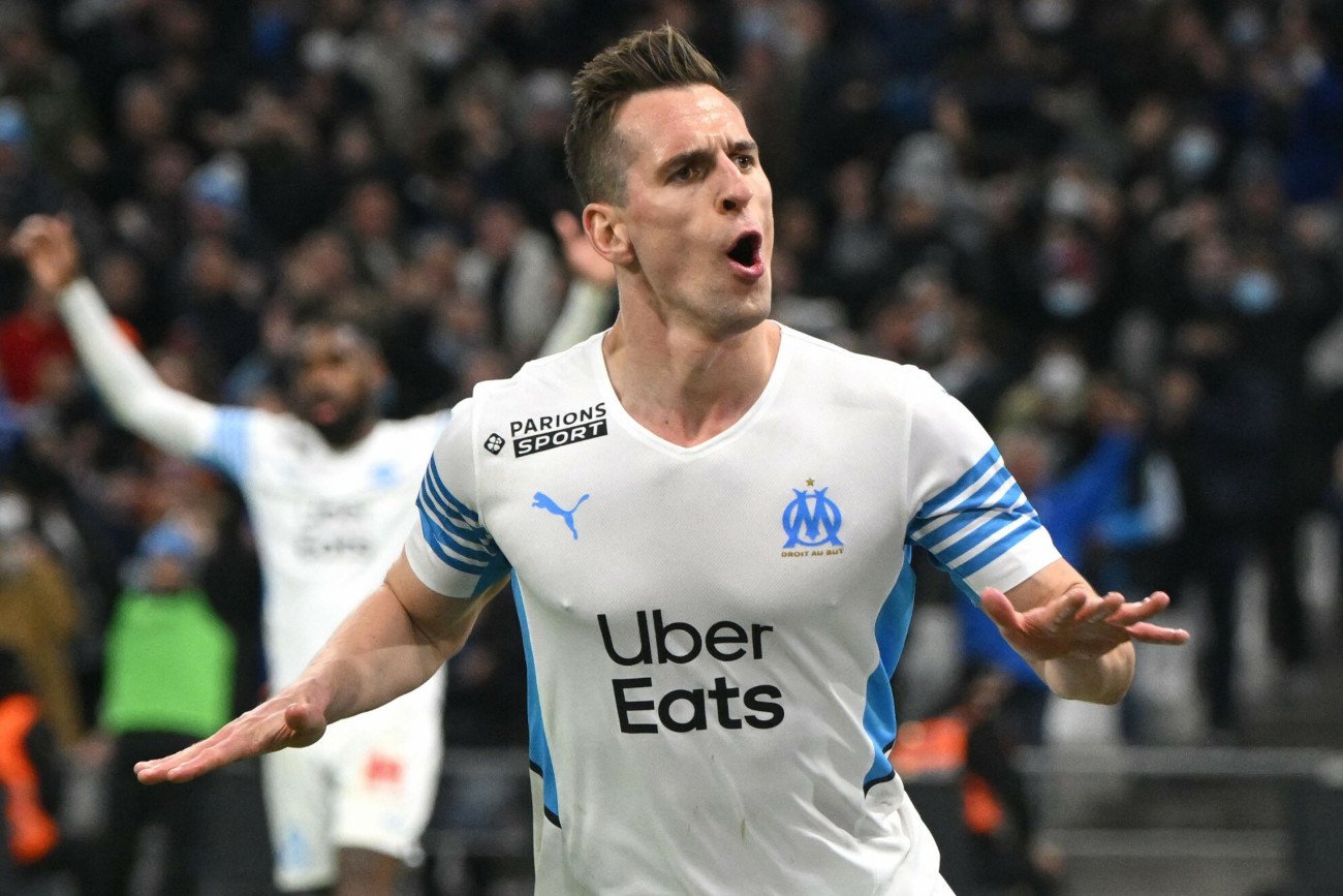 Arkadiusz Milik wpisał się dwukrotnie na listę strzelców w meczu Ligi Konferencji z Karabachem Agdam.