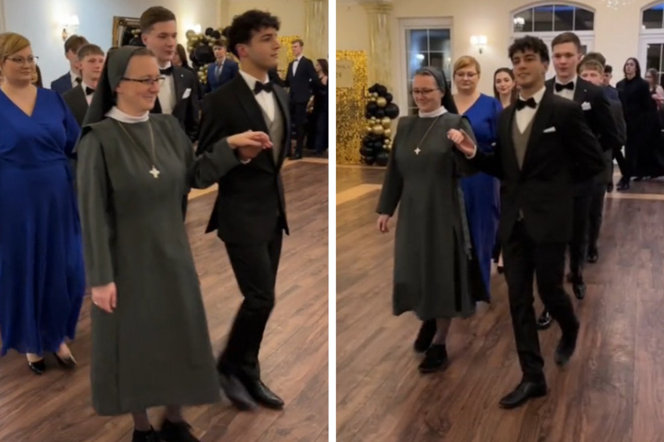 Zakonnica zatańczyła na studniówce. To nagrania stało się hitem