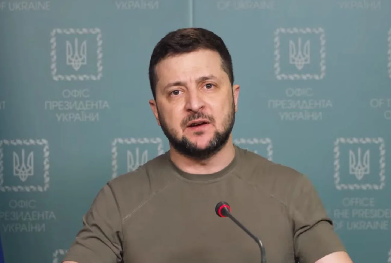 Wołodymyr Zełenski krytykuje Joe Bidena i NATO. "Przerzucacie się piłeczką"