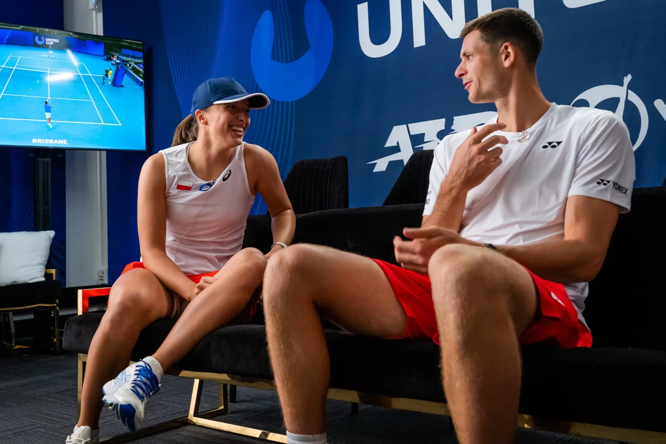 Iga Świątek i Hubert Hurkacz są niekwestionowanymi gwiazdami reprezentacji Polski w tenisowym United Cup.