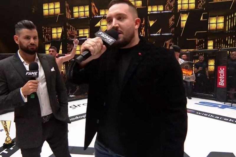 Współwłaściciele Fame MMA zrobili zamieszanie po walce wieczoru