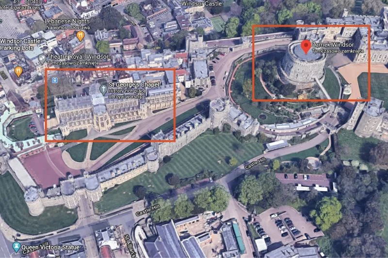 Procesja będzie trwał 8 minut. Rozpocznie się na dziedzińcu zamku Windsor i dotrze do kaplicy św. Jerzego.