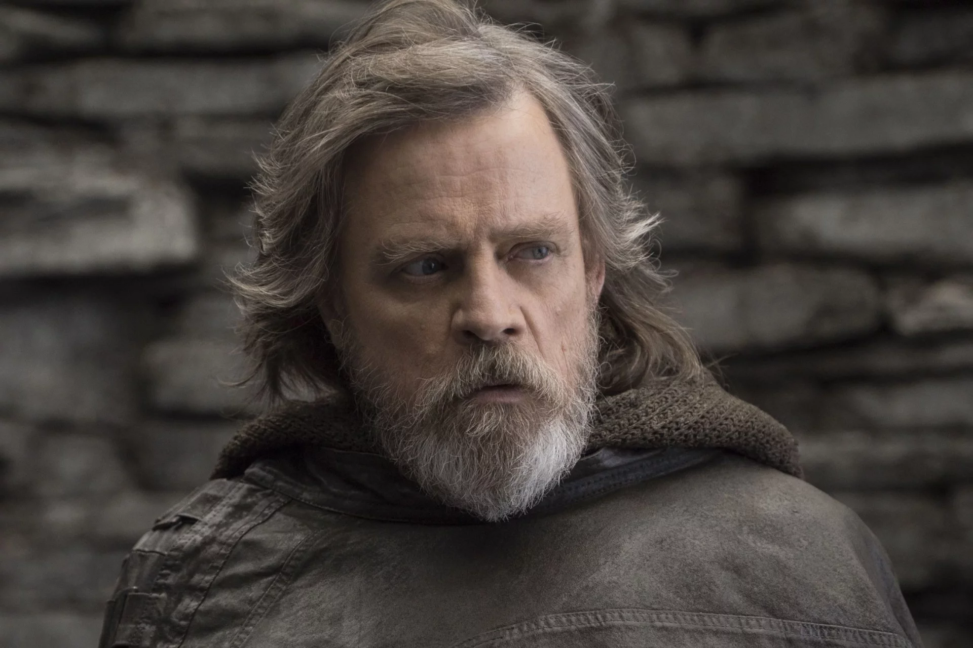 Mark Hamill w filmie "Ostatni Jedi".
