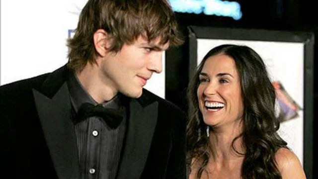 Ashton Kutcher and Demi Moore - OK, to jest wyjątek; ona jest 16 lat starsza :-)