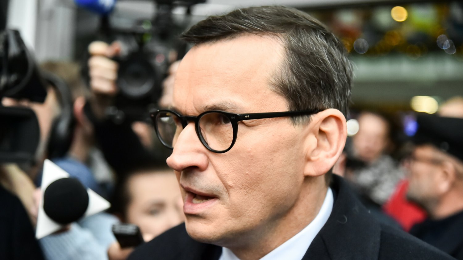 Morawiecki miał być gwiazdą wieczoru na spotkaniu PiS w Łodzi. Jednak show skradł mu Antoni Macierewicz.