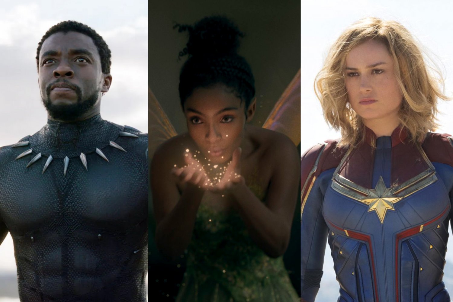 "Czarna Pantera", "Piotruś Pan i Wendy" i "Kapitan Marvel"