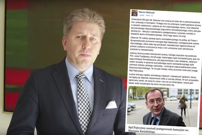 "Orzeczenie SN jest złe". Właśnie rozgorzała dyskusja o decyzji SN ws. Mariusza Kamińskiego.