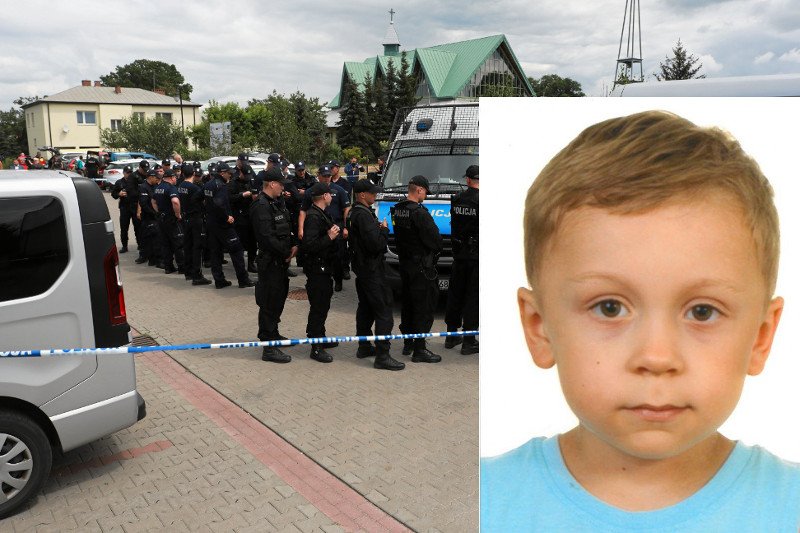 Poszukiwania 5-letniego Dawida Żukowskiego z Grodziska Maz.