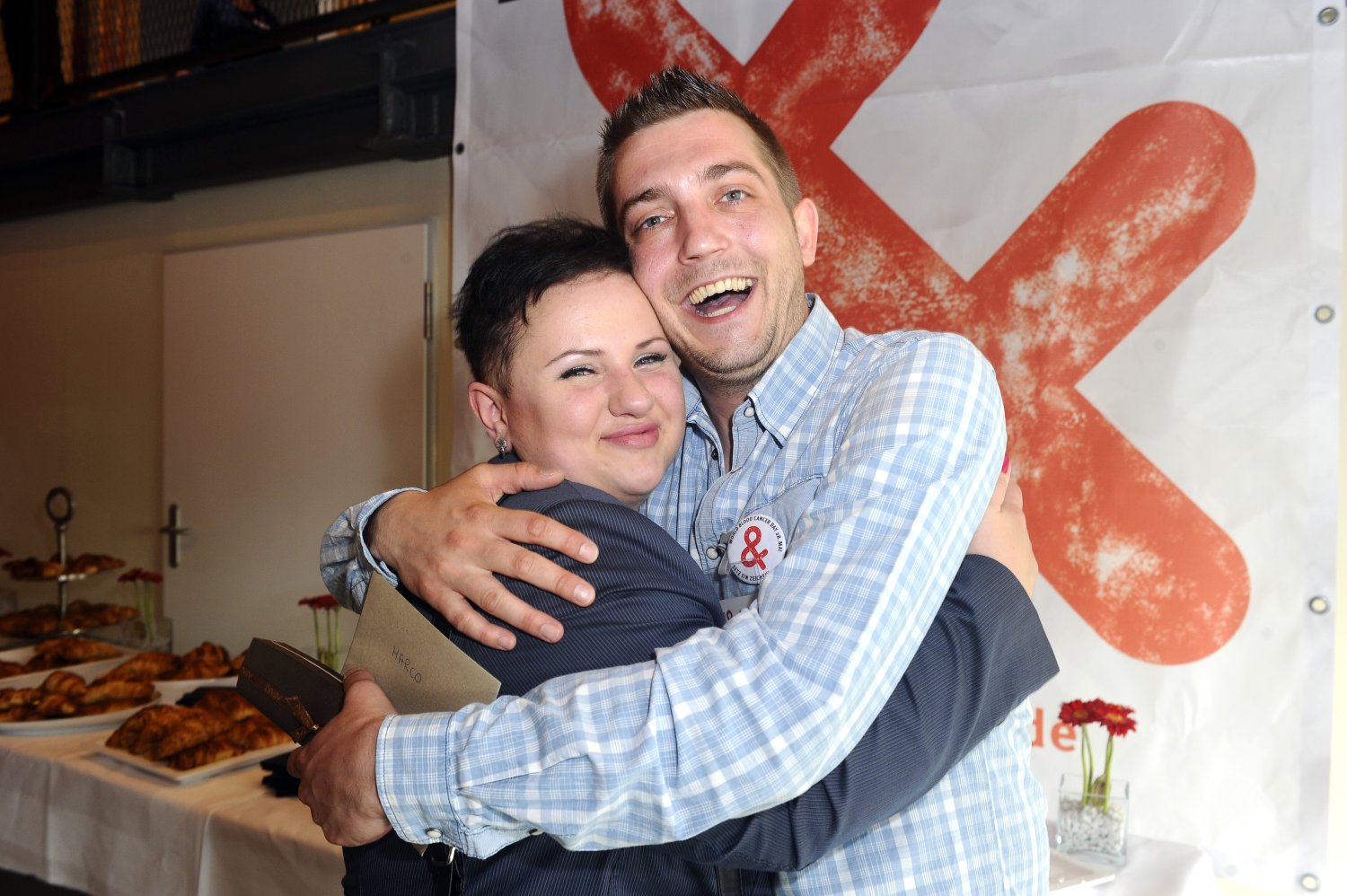 Kasia i Marco tuż po spotkaniu