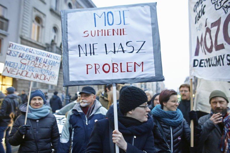 W sondażu Kantar poparcie dla prawa do aborcji zadeklarowało 58 proc. Polaków.