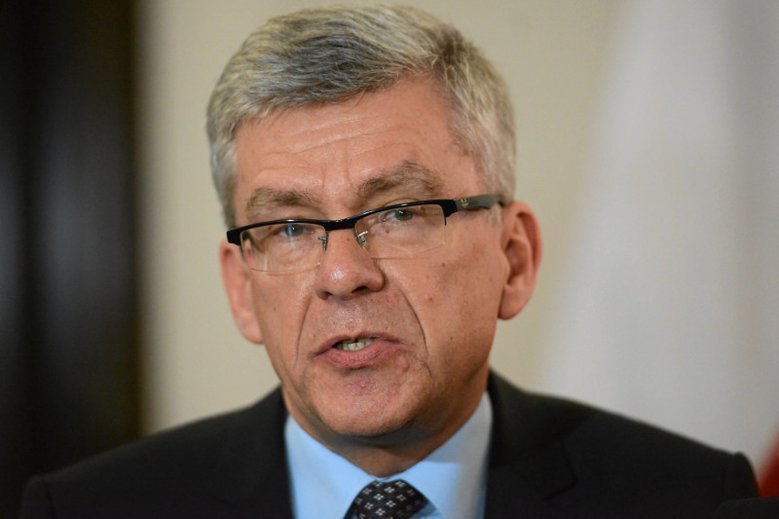 Marszałek Karczewski także latał z rodziną rządowym samolotem.