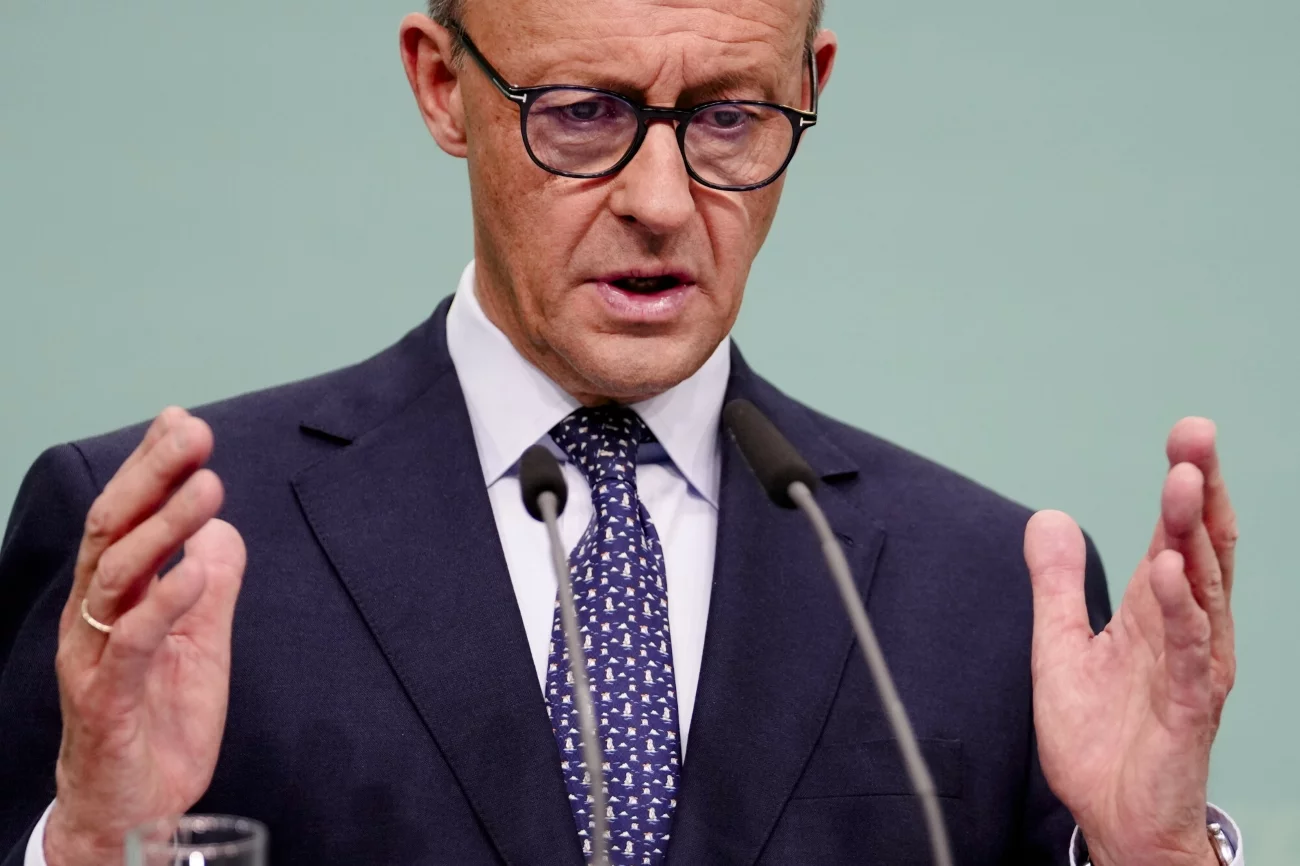 Friedrich Merz, lider CDU, prawdopodobny przyszły kanclerz Niemiec. Friedrich Merz, lider CDU, prawdopodobny przyszły kanclerz Niemiec.