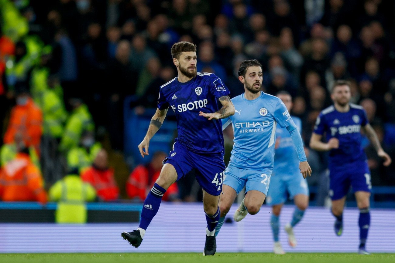 Mateusz Klich pojawił się na boisku we wtorkowy meczu z Manchesterem City w 38. minucie spotkania.
