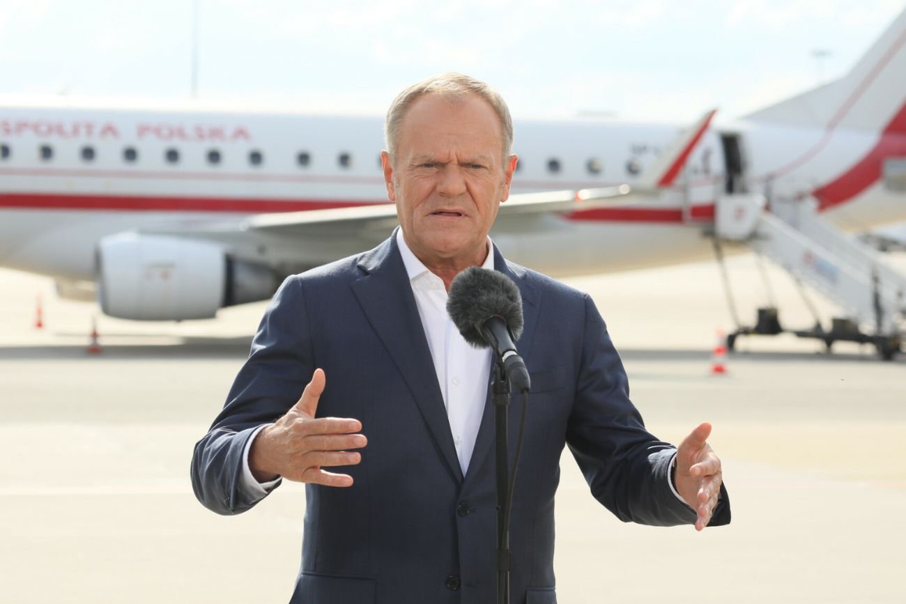 Donald Tusk chce wspierać Ukrainę.