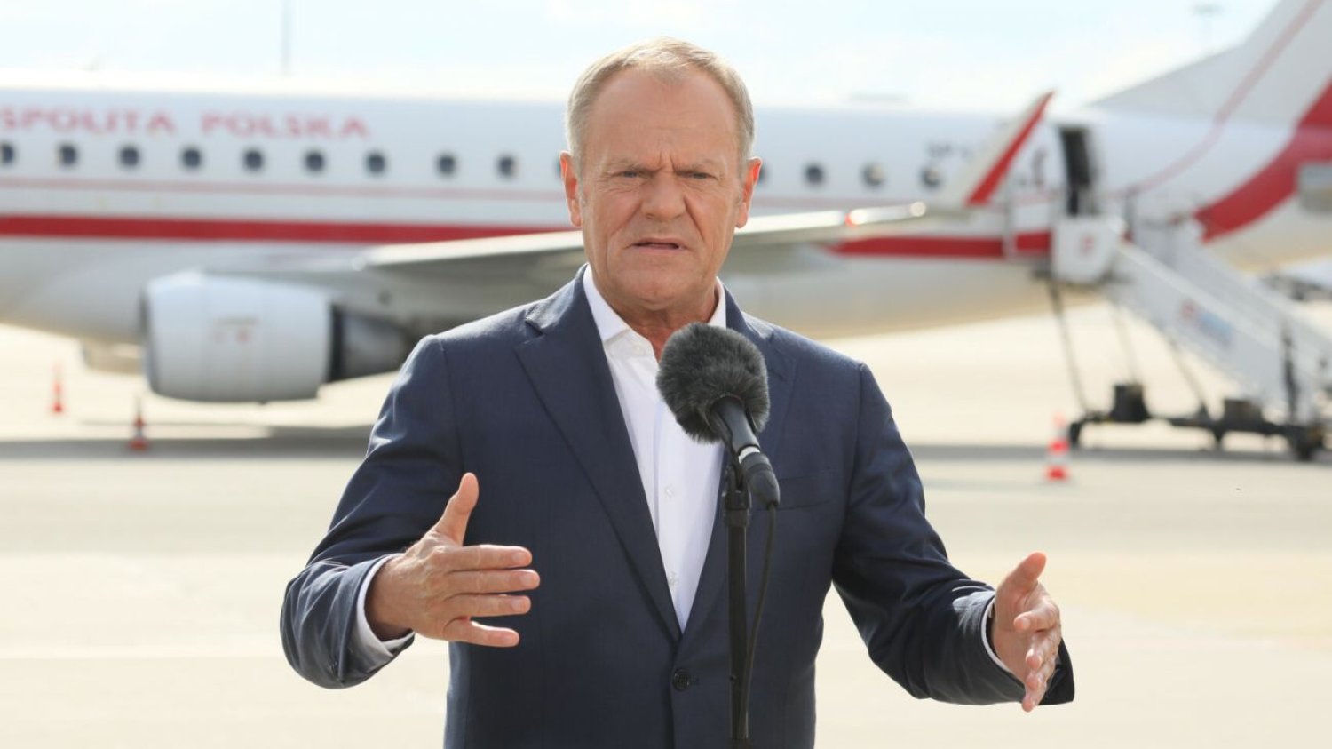 Donald Tusk chce wspierać Ukrainę.