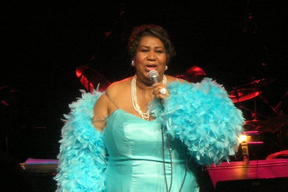 Matka chrzestna Whitney Houston Aretha Franklin znana z takich przebojów jak "Respect", "I say a little prayer" czy "Natural women".