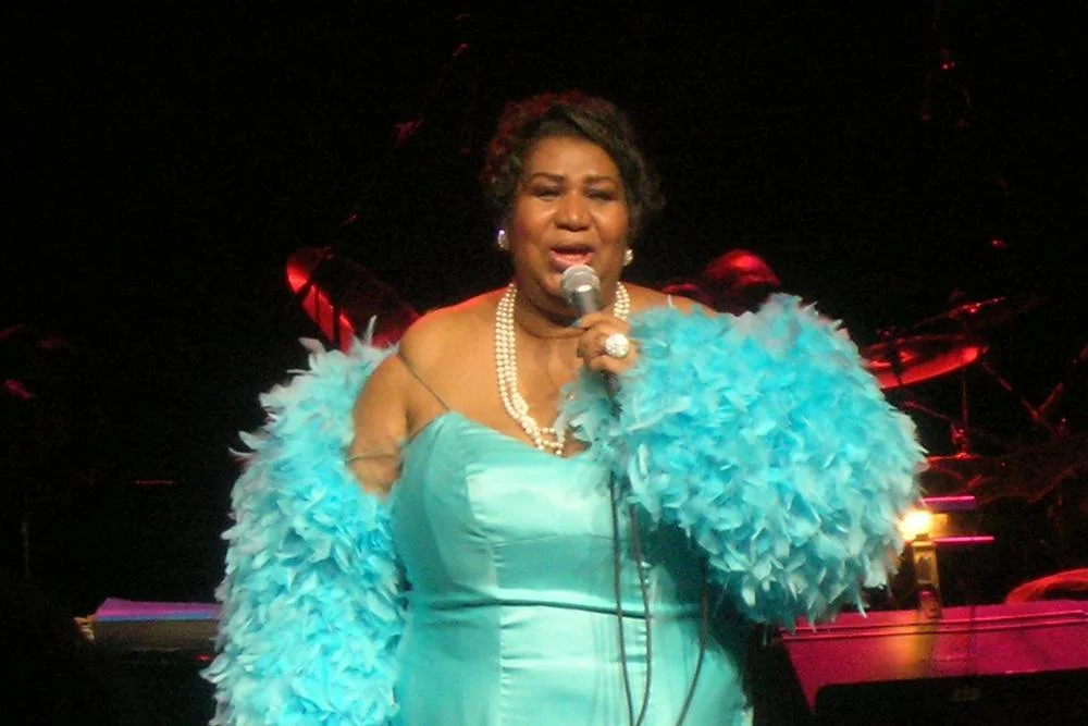 Matka chrzestna Whitney Houston Aretha Franklin znana z takich przebojów jak "Respect", "I say a little prayer" czy "Natural women".