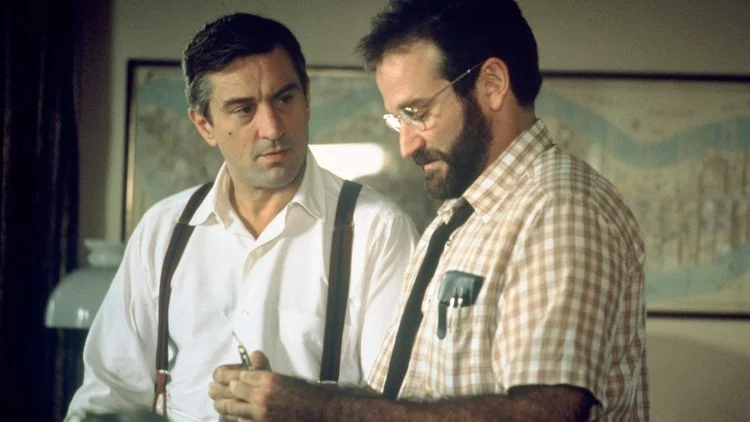 Robert De Niro i Robin Williams w "Przebudzeniach" (1990)