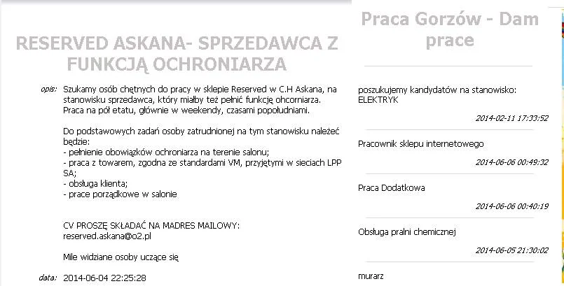 Sprzedawca z funkcją ochroniarza? Można i tak.