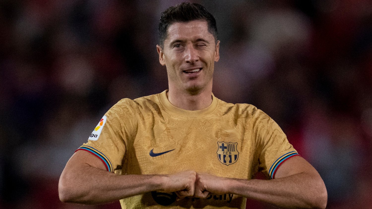 Robert Lewandowski w sobotę zapewnił FC Barcelonie komplet punktów i pozycję lidera tabeli LaLiga.
