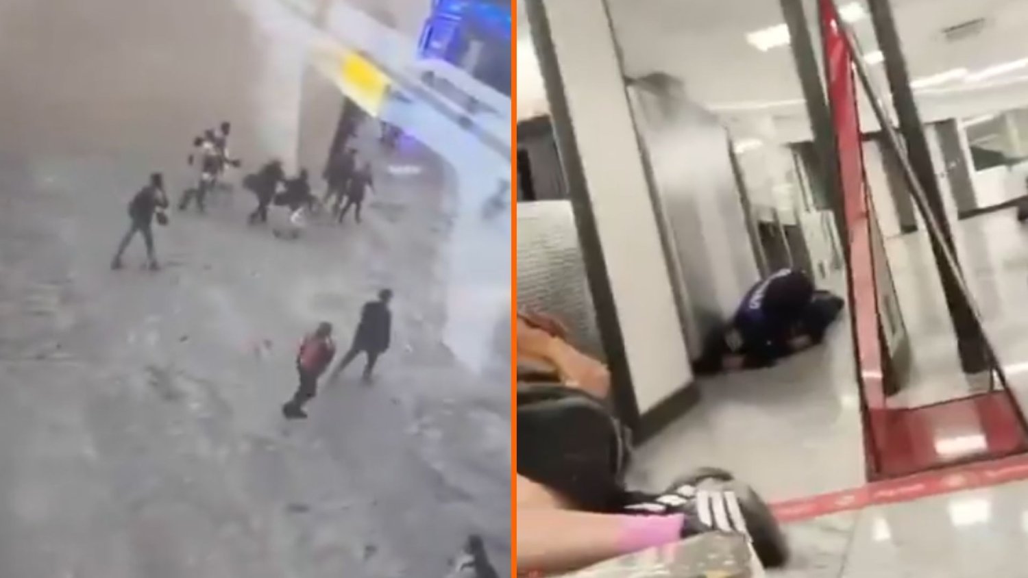 Dramat turystów na lotniskach w Meksyku. Przerażeni ludzie uciekają w popłochu